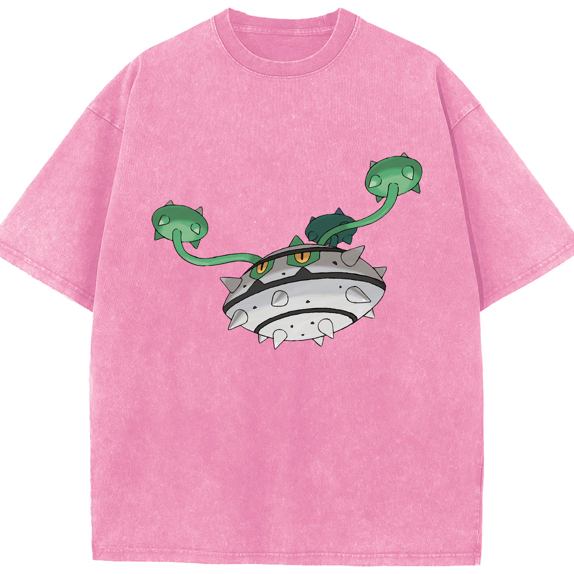 （画像用） ポケットモンスター Pokémon 綿100% ヴィンテージ風 半袖Tシャツ（フロントプリント）